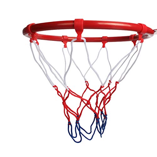 Mini Basketball Hoop, Dream Travel Basketball Rim Goal Wall Mounted Basketball Hoop Indoor Outdoor Hanging Basketball Hoop for Adult Stress Relief & Fitness(25CM)