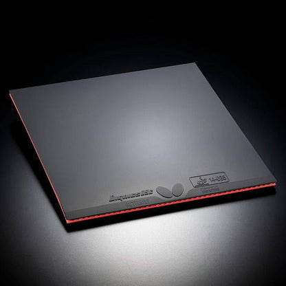 Butterfly Dignics 09C Table Tennis Rubber - 1.9 or 2.1 mm - Red or Black - 1 Inverted Table Tennis Rubber Sheet - Professional Table Tennis Rubber - Rubber of Choice for Timo Boll