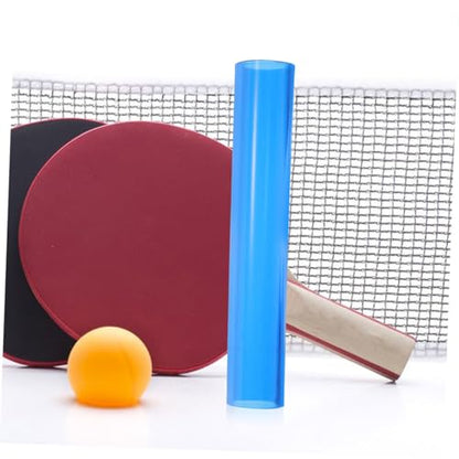 Totority 2pcs Table Tennis Racket Rubber Roller Pong Rolling Stick Roller for Paddle Replacement Maintenance