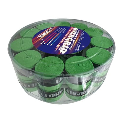 Tacky Overgrips,Tennis/Badminton/Pickleball/Paddle 30/60 Pack, Tacky Anti-Slip and Absorbent Grip, Colorful,Comfort Grip Tape,Absorb Sweatbands Anti Slip