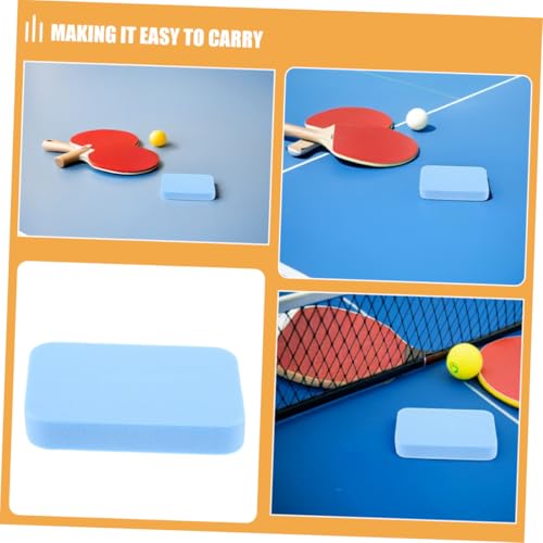 Table Tennis Paddle Cleaner Damp Clean Duster Sponge Sponge for Paddle Eraser