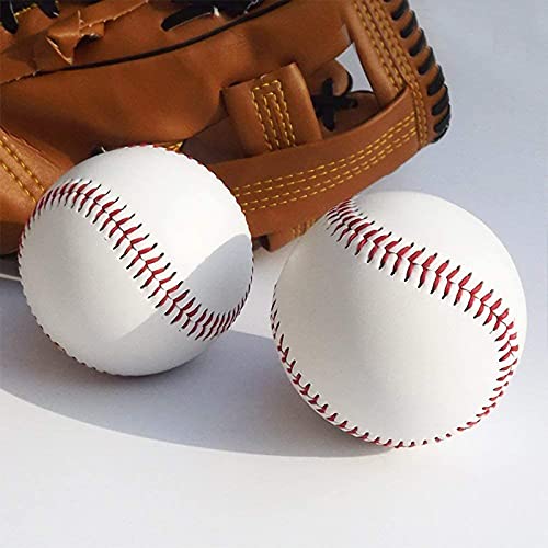 Blank Baseball Standard Official Size 9 inch Suitable for Youth League Practice Training Machine Pitching for Signature Adapt to Bat Play