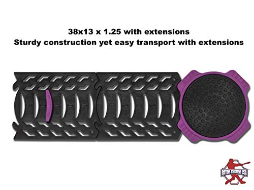 Swing Perfecting Batting Trainer for Softball and Baseball, Back Foot Rotation, Power Hitter Plate, Baseball Training Equipment - for All Ages