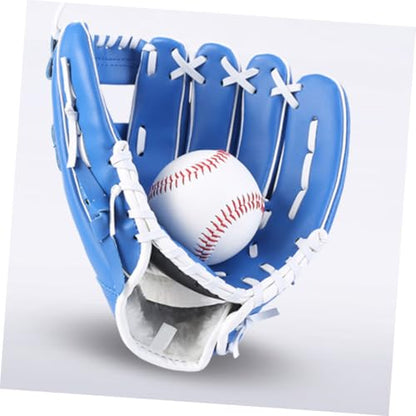PU Baseball Glove Lightweight Infield Pitcher Training Mitt for Youth Softball Practice Protective Sports Gear