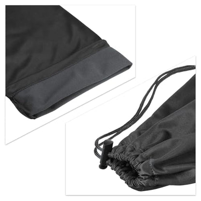 PATIKIL Badminton Racquet Cover Bag Soft Badminton Racket Pouch Velvet Lining with Drawstring Durable Lightweight for Badminton Players