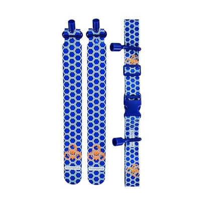 Flag Football Belts, Flag Football Kit for Children/Teenagers/Adults - color: Dark Blue