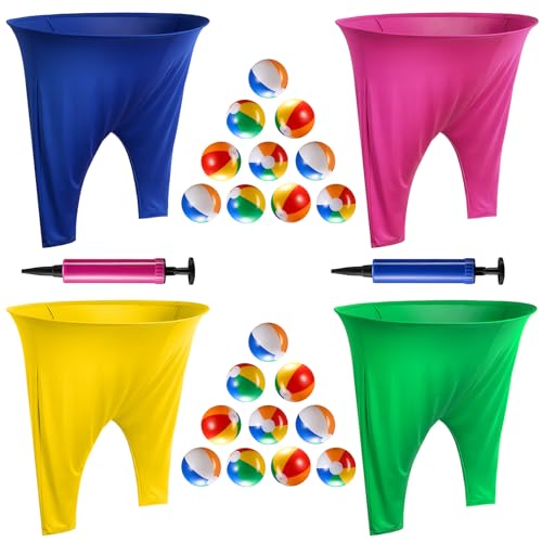 Granny Pants Yard Game Sets,4PCS Granny Pants Family Party Outdoor Games with Bouncy Balls for Adults and Kids,The Family Reunion Ultimate Backyard Party Games - color: Children's Sizes