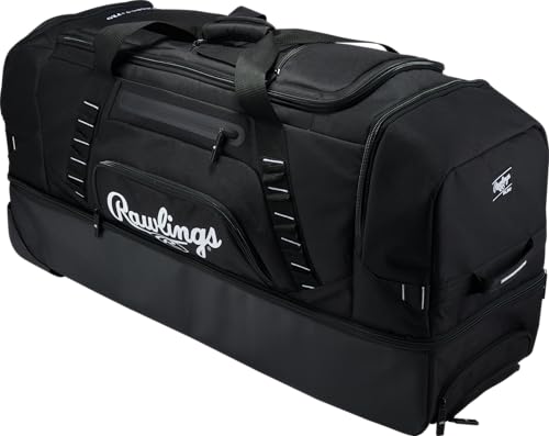 Rawlings | YADI 2.0 Wheeled Catcher's Bag | Yadier Molina Model | Baseball/Softball | Multiple Styles