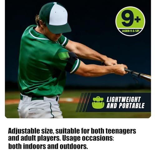 Swing Trainer Softball Training Batting Aid for Arm Band Bat Guide Practice Enhances Swing Mechanics Ages 9+ Baseball Batting Aid