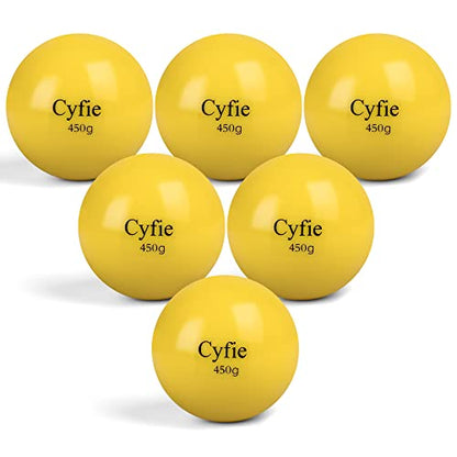 Cyfie Heavy Weighted Baseball/Softball for Hitting, Heavy Balls for Hitting, Batting Training, Pitching Practice and Throwing(6 Pack)