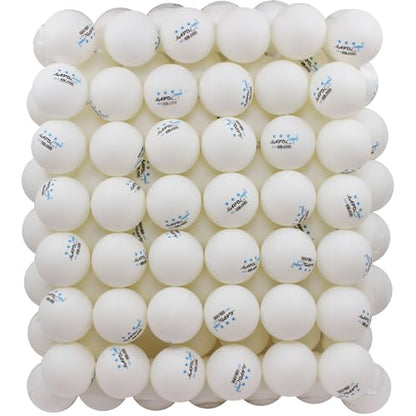 MAPOL 100 Pack White 3-Star Table Tennis Balls Advanced Training Ping Pong Ball
