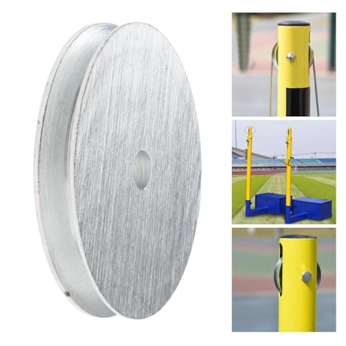 kowaku Volleyball Pole Pulley Volleyball Net Wheel Replacement High Performance Pulley System for Poles Accessory for Outdoor Court