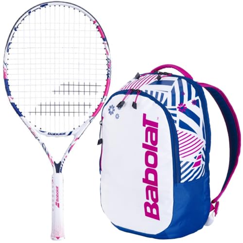 Babolat B'Fly Jr Tennis Racquet Bundled with a Bag (Add Optional Tennis Balls & Grips)