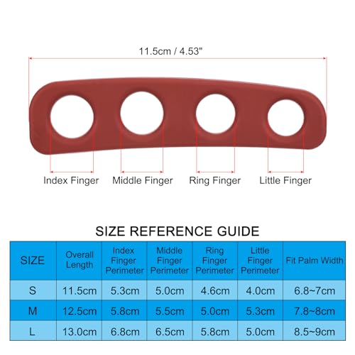PATIKIL Basketball Shooting Aid, Basketball Finger Shoot Trainer Training Equipment for Youth, Adults - color: Dark Red, size: Small