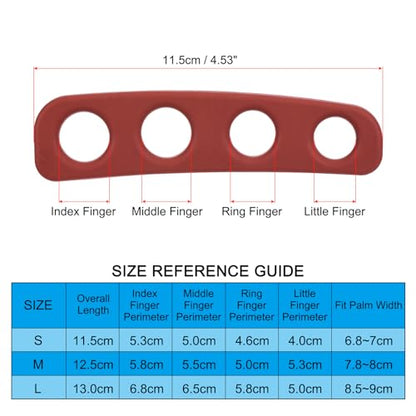 PATIKIL Basketball Shooting Aid, Basketball Finger Shoot Trainer Training Equipment for Youth, Adults - color: Dark Red, size: Small