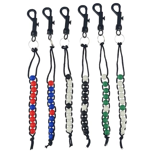 3/6/10/15 Pack Golf Bead Counter Golf Stroke Counter Golf Counter with Clip