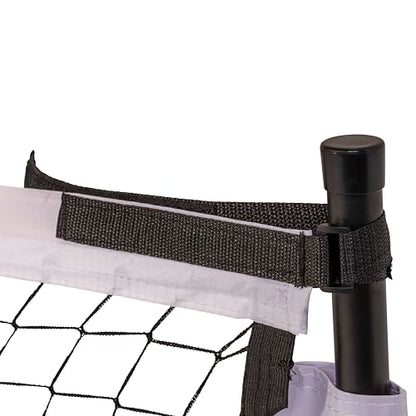 ONIX Pickleball 2-in-1 Regulation-Size Portable Net and Practice Net Set Includes Carrying Case with Wheels