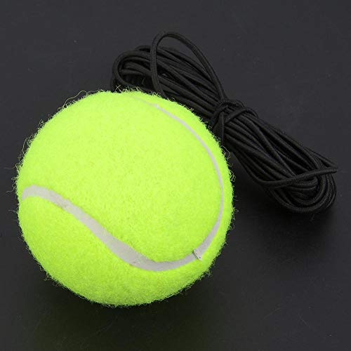 yafa Tennis Training Ball Solo Tennis Trainer Singles Training Self-Study Practice Ball with 4 Meter Elastic Rubber Stringfor Tennis Beginner