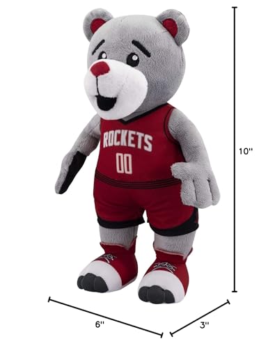 NBA Houston Rockets NBA 10-Inch Plush Figure, Red - color: Houston Rockets, size: 10 Inches