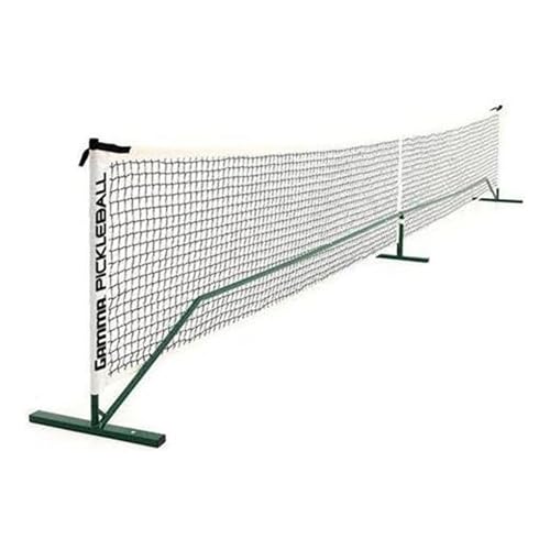 GAMMA Sports Portable Pickleball Net System, Carry Bag Included - Outdoor or Indoor Play, Regulation Size Designed for All Weather Conditions – Professional or Tournament - 22 Feet Long