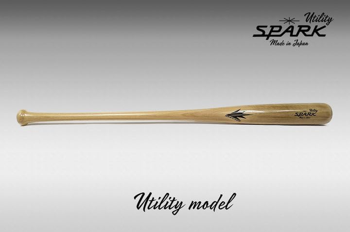 Spark Fungo Baseball & Softball Bat Training Wood Bat for Coaches [Made in Japan] - style: Fungo -Utility- 35"
