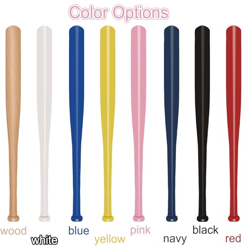 Personalized Mini Baseball Bat 18″Custom Wooden Bat Engraved Name Logo Number Customized Mini Bats for Tee Ball Small Training Baseball Gifts for Teams, Little League, Players,Games - color: Black