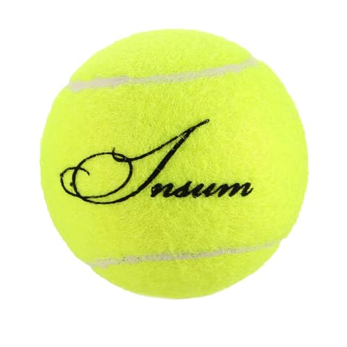 INSUM Tennis Balls, Low Pressureless Tennis Balls for Beginners, Made of Premium Durable Felt, Idea for Little Beginner Practice