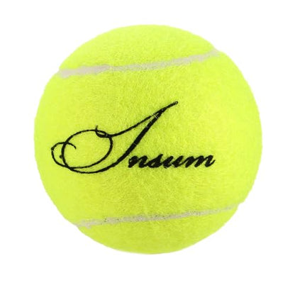 INSUM Tennis Balls, Low Pressureless Tennis Balls for Beginners, Made of Premium Durable Felt, Idea for Little Beginner Practice - color: Kids 78Ft (25% Slower Speeds)