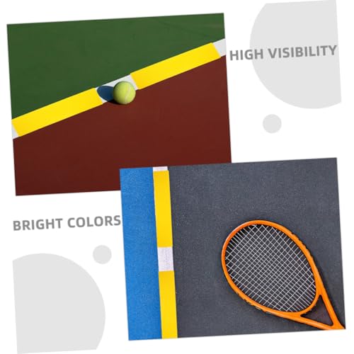 VICASKY 2pcs High Visibility TPE Markers for Tennis Soccer Badminton Court Marking Kit for Sports Training Boundary Identification Multi-Functional Use