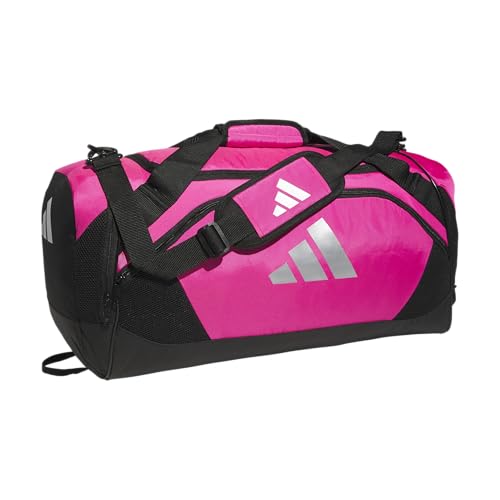 adidas Team Issue Duffel Bag – Durable for Sports & Travel - color: Shock Pink/2