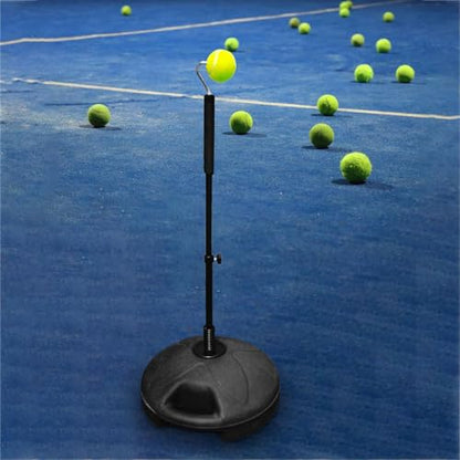 kowaku Tennis Trainer Tennis Training Equipment Gear Machine Tennis Practice Rebounder for Indoor Outdoor Beginners Children Adults