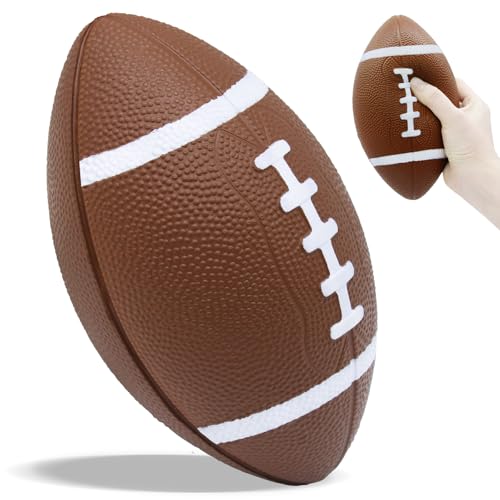 Magicorange Foam Football, 7" Soft Footballs for Kids Toddler Junior Youth, Mini Size Football for Indoor Outdoors