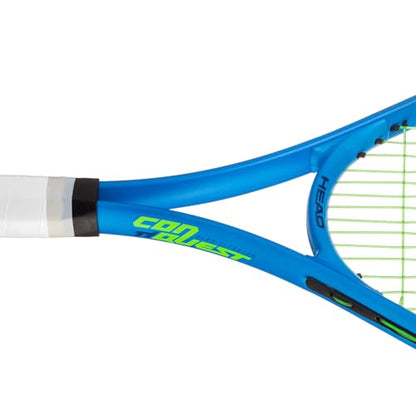 HEAD Ti. Conquest Tennis Racquet – Nano Titanium Technology, Oversized Head, Lightweight O-Beam Construction, Pre-Strung Beginner & Recreational Tennis Racquet - size: 4 1/4" Grip