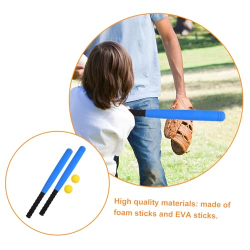 HEMOTON Baseball Bats for Soft Baseball Training Stick Bats Balls Non Deforming for Play Lovers