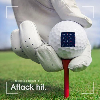 Anchores Heart Golf Ball Soft Feel Golf Practice Balls for Golfs Course Daily Training