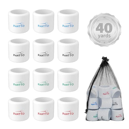 PAHTTO Practice Golf Balls 12 Pack – Realistic Feel and Lightweight, Limited Flight Golf Training Balls for Full Swing & Backyard Training, Essential Golf Aid for Beginners & Beyond, Outdoor Use