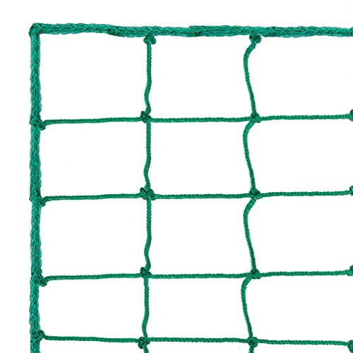 Aoneky Soccer Backstop Net - Heavy Duty Practice Barrier & Containment Net for Training, High Impact Hitting Netting, 10-15 x 10-60 Ft Sizes for Football/Soccer - size: 10 x 50 ft