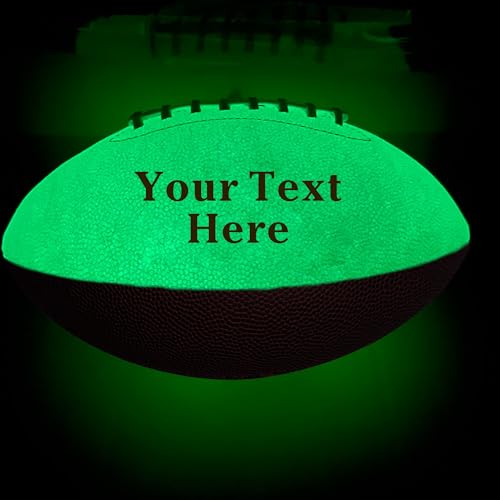 EDSG Custom Football Groomsmen Gifts 2026 Graduation Gifts for Him High School Personalized Footballs Junior Footballs Class of 2026 Full 12-Inch Football Gifts for Coach Dad Fan Birthday - color: Design 5