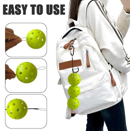 2PCS Pickle-Line,Pickleball Holder,Easy Storage & Quick Access,Pickle Ball Storage,Gifts for Pickleball Lovers