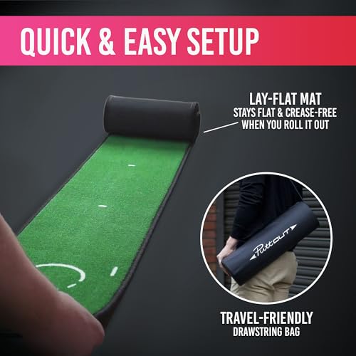 PuttOUT Putting Mat Family - Perfect Your Golf Putting