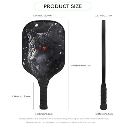 Pickleball Paddle Racket,Pickleball Paddles for Men Women Providing Strong Power & Spin Pickleball Training Paddle