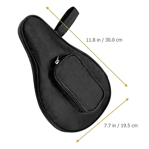 KICHOUSE Tennis Racket Bags Table Tennis Paddle Case Bat Organizing Bag Fixed Storage Case