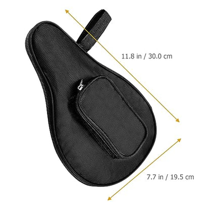 KICHOUSE Tennis Racket Bags Table Tennis Paddle Case Bat Organizing Bag Fixed Storage Case