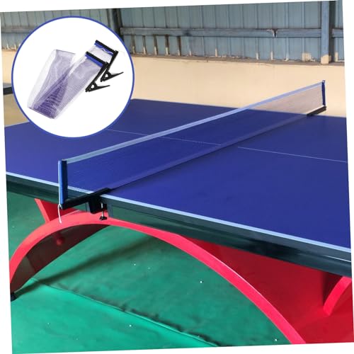 WOONEKY 1set Portable Table Tennis Net Rack Easy Setup for Lightweight and Compact Design for Family and Friends Fun
