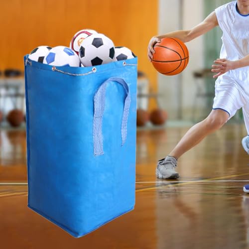 Sports Bags Organizer of Gym for Homemade Volleyball Football - color: Blue