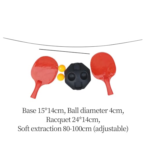 Table Tennis Self Training Improve Hand Eye Coordination Self Workout Pong Balls