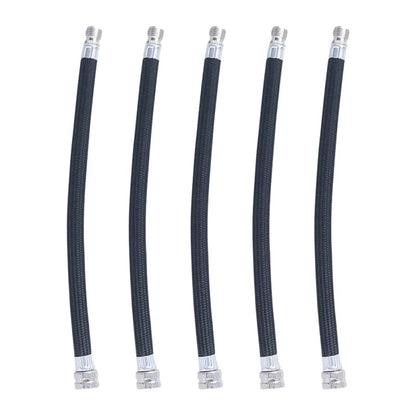 LIOOBO Air Cylinder Extension Tube: 5Pcs Bicycle Tire Inflator Air Pullers Tubes Replacement Exercise Ball Pump Hose for Yoga Ball Basketball