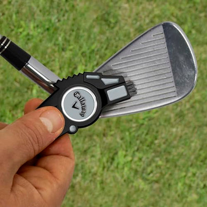 Callaway 4-in-1 Golf Divot Repair Tool - color: Black/Silver