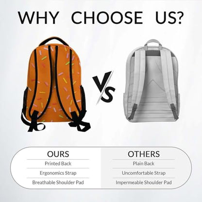 Boys Backpack - Soccer Sports Backpack for Toddler Kids Team Gift Drip Design Schoolbag 17" with Adjustable Straps - color: Orange
