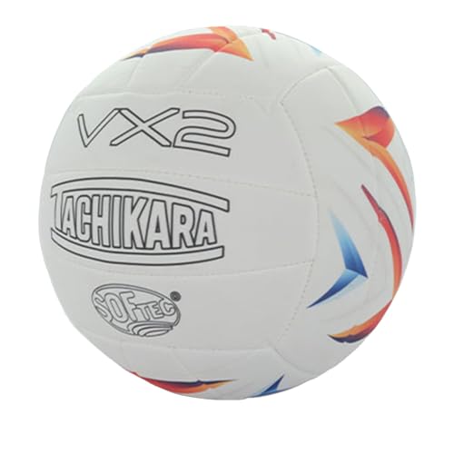 Tachikara VX2 Solid & Spark Volleyball - color: White, style: Spark